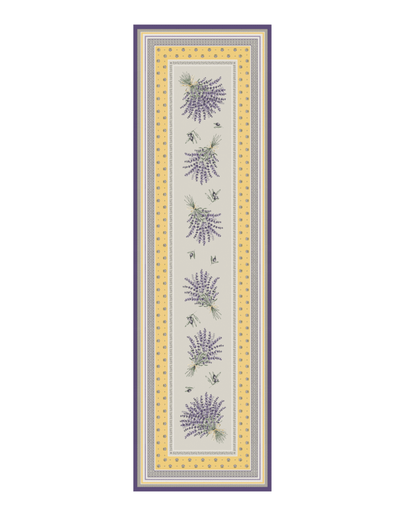Lavender Bouquet Runner