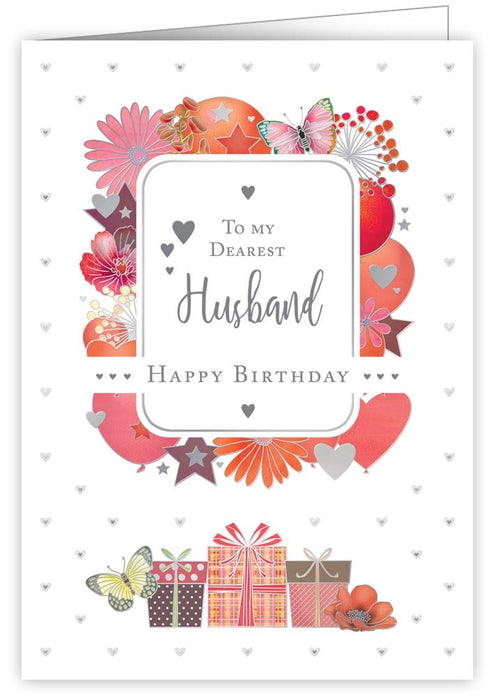 To my Dearest Husband Birthday Card