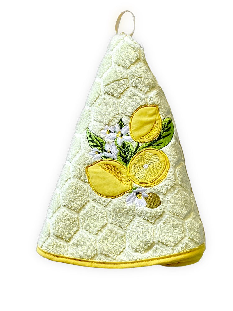 Lemon Light Green Terry Cloth