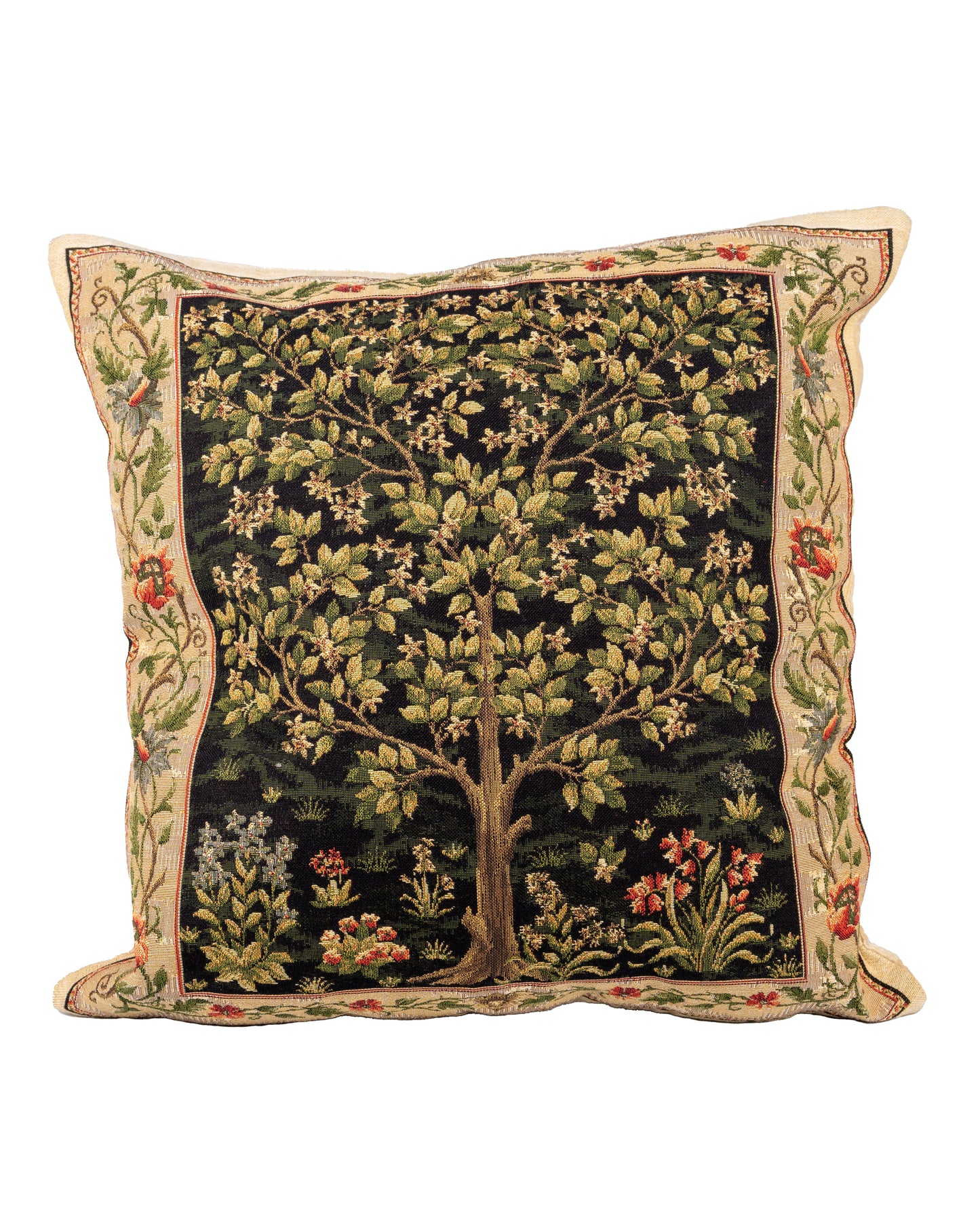Tree of Life Black pillow
