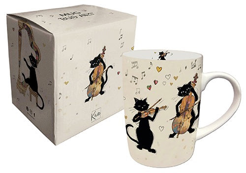Musician Cat Mug