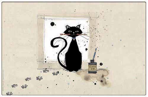 Painting Cat Placemat