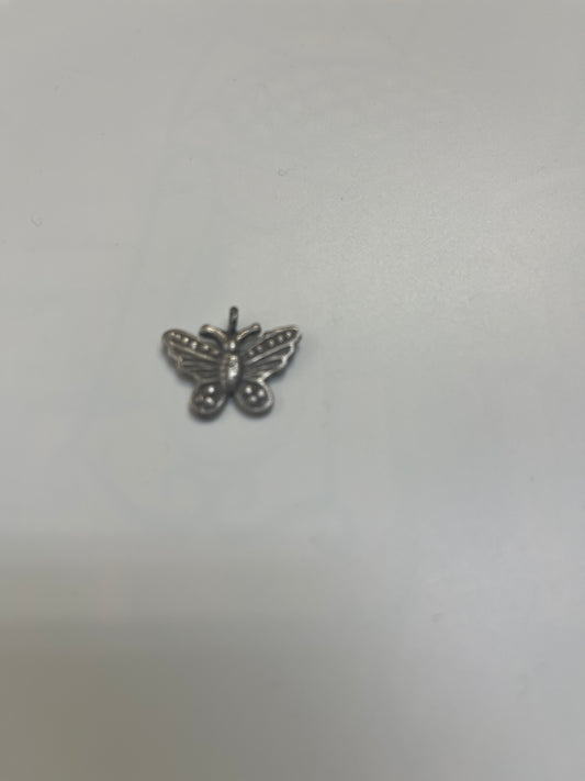 Vintage Silver butterfly pendant