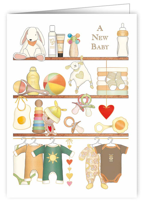 For a New Baby Greeting Card