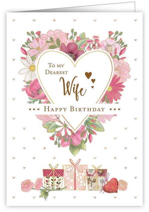 To my Dearest Wife Birthday Card