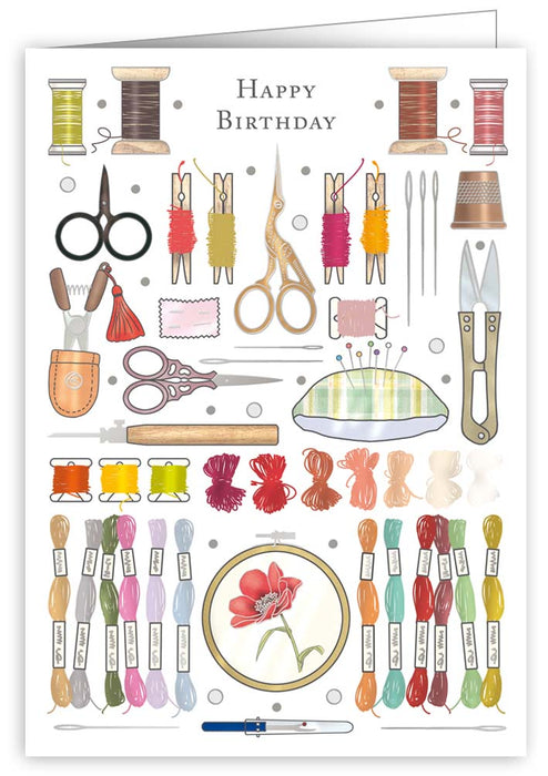 Crafting Birthday Card