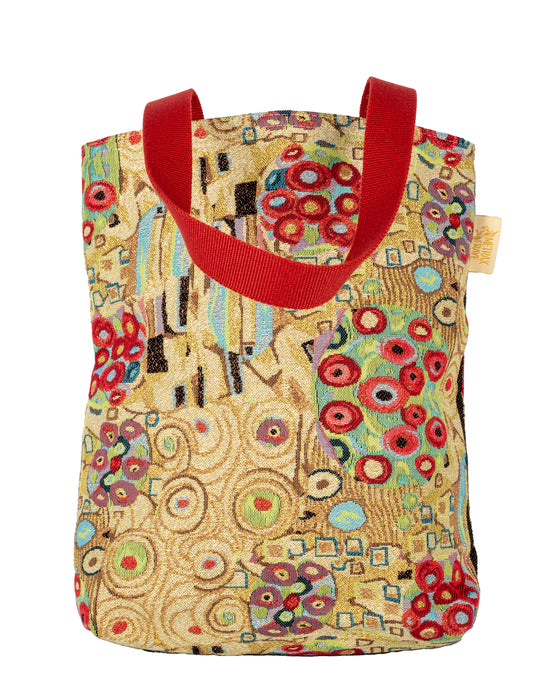Klimt Golden Clothing Medium Tote Bag