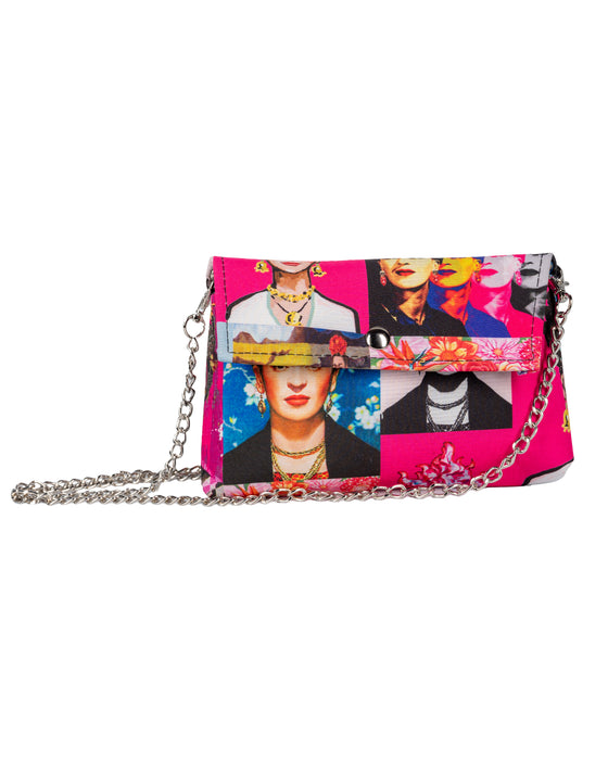 Frida Kahlo Purse Pink