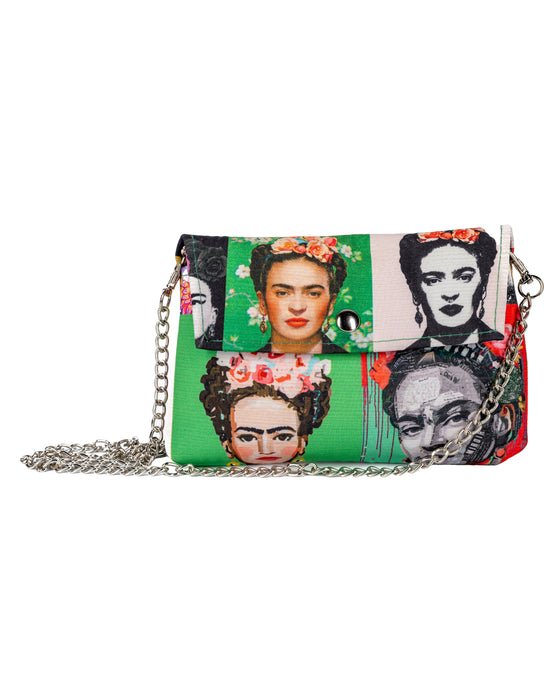 Frida Kahlo Purse Green