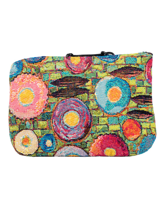 Klimt Multicolor Circles Cosmetic Bag