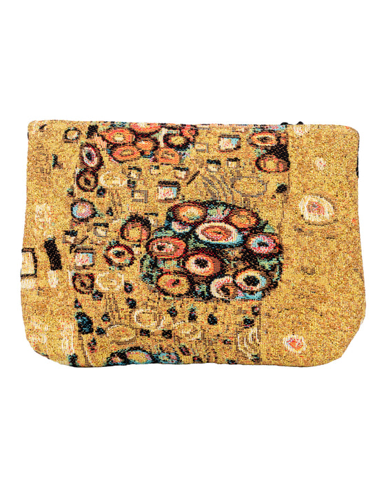 Klimt Golden Clothing Cosmetic Bag