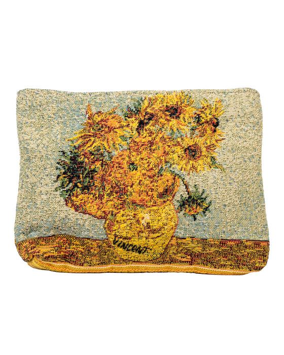 Van Gogh Sunflower Cosmetic Bag