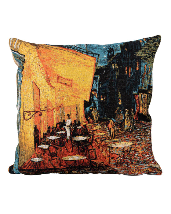 Van Gogh Terrace du Cafe pillow