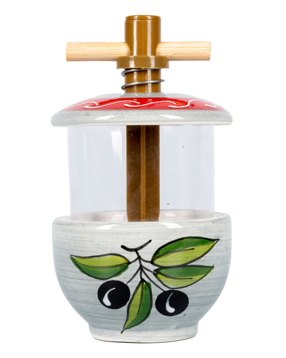 Grey Olive Herb Grinder