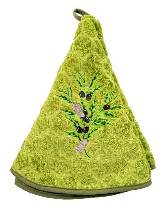 Olive Green Terry Cloth