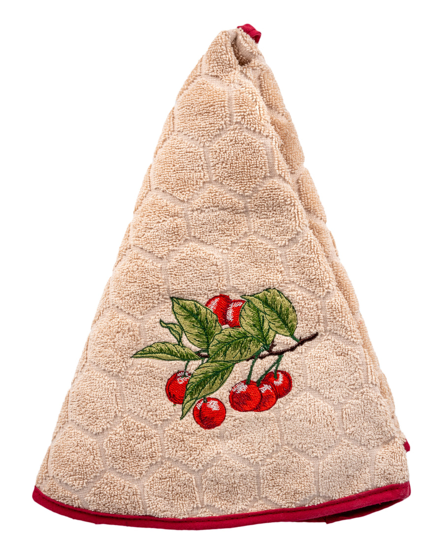 Round Terry Cloth Dish Towels Decors de France