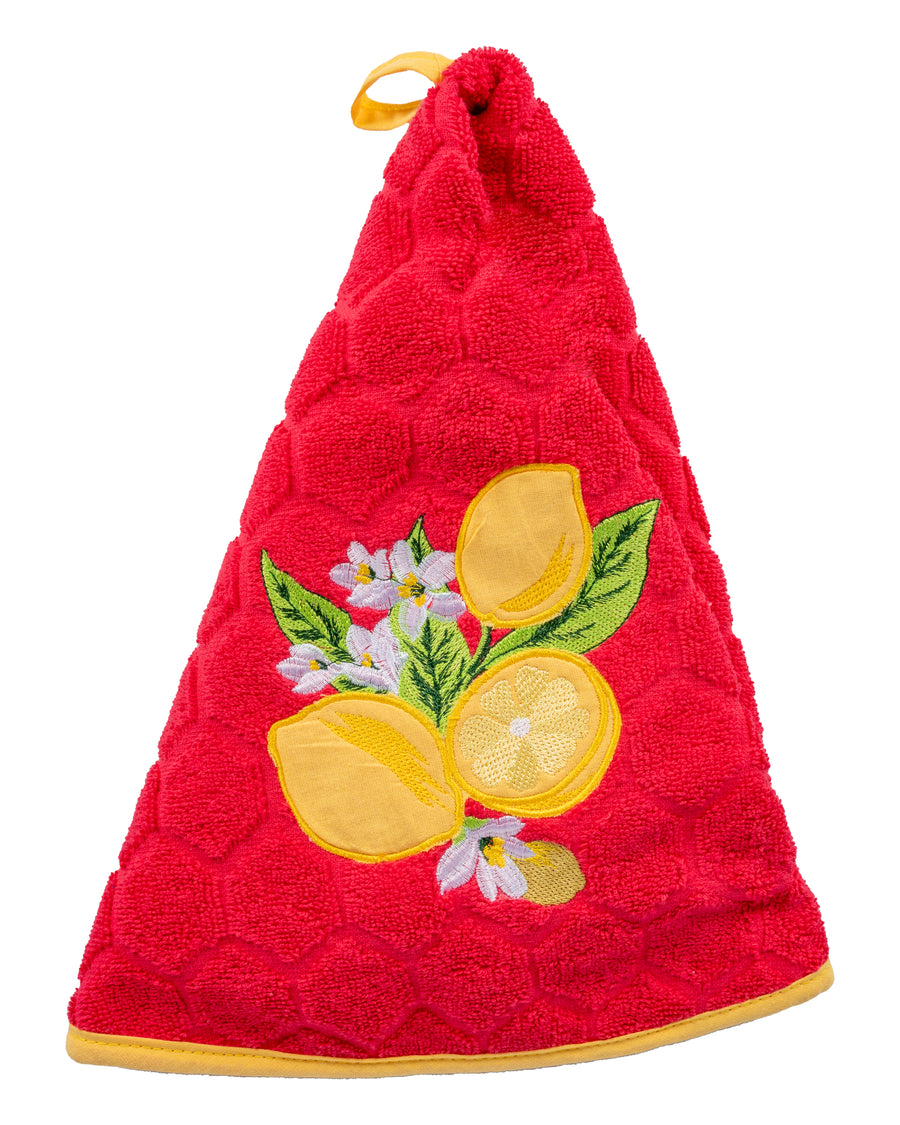 Round Terry Cloth Dish Towels Decors de France