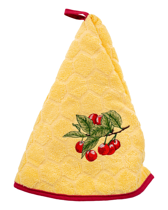 Cherry Yellow Terry Cloth