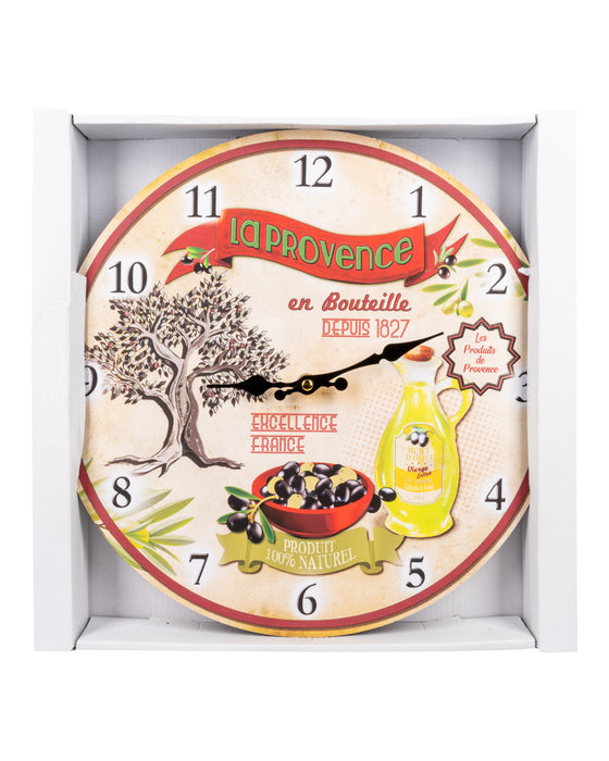 La Provence Vintage Clock