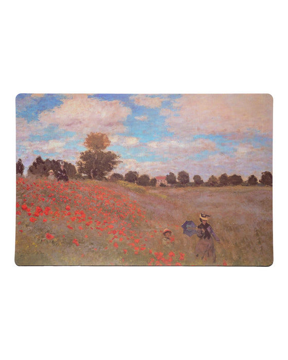 Claude Monet Poppy Field Placemat