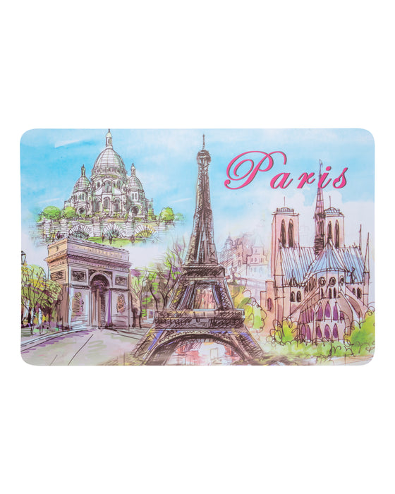 Paris Eiffel Tower Drawing Placemat