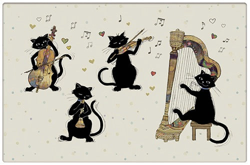 Musician Cat Placemat