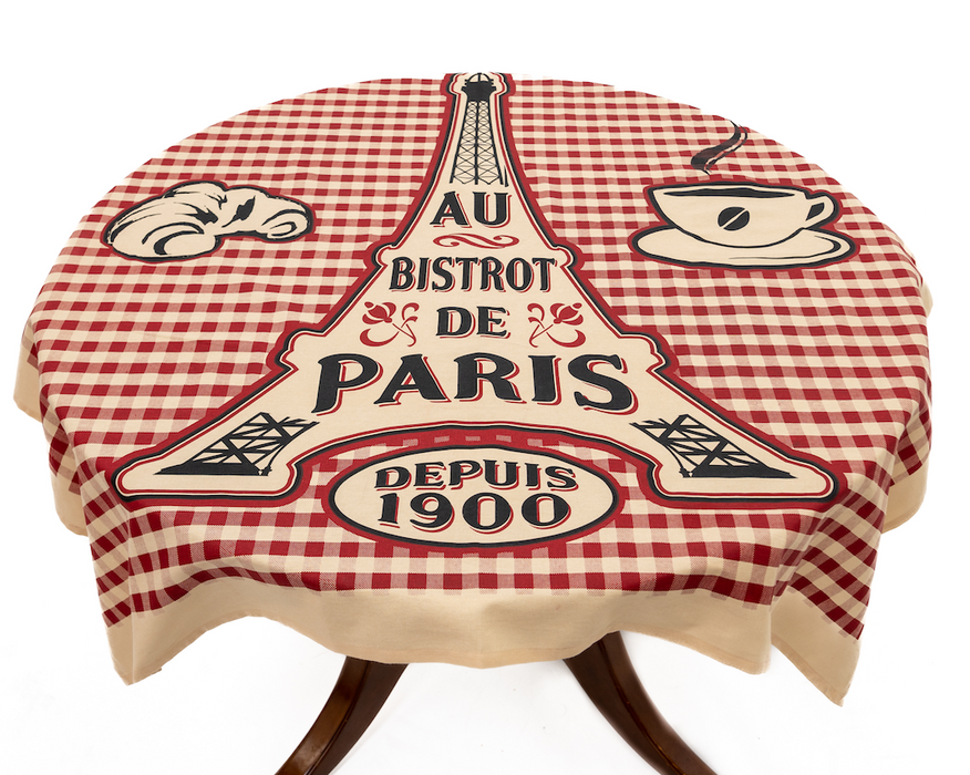 Bistro de Paris Tablecloth