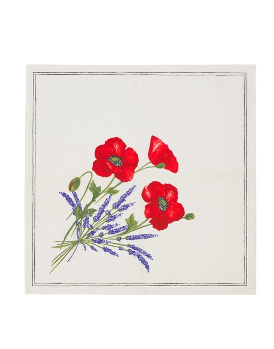Poppy Ecru Napkin
